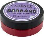 Cadence Fashion Textiel Relief Pasta 50 ml Rood