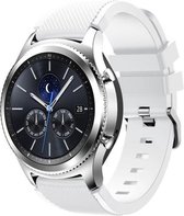 Sportbandje Wit geschikt voor Samsung GEAR S3 & Galaxy Watch 46mm