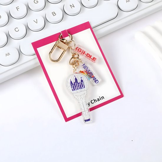 KPOP Lightstick Keyring Keychain (G)I-dle [Sleutelhanger]