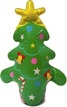 3BMT® Opblaas Kerstboom - Opblaasbare Kerstfiguren - Kerstdecoratie - 35 cm
