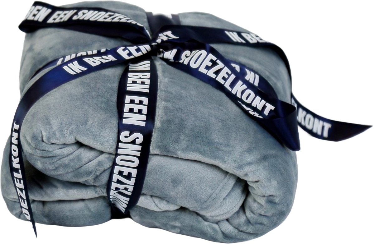 Lichtgrijze XXL Fleece Deken 300x300 cm - Groot en Comfortabel, Ideaal voor Ontspanning