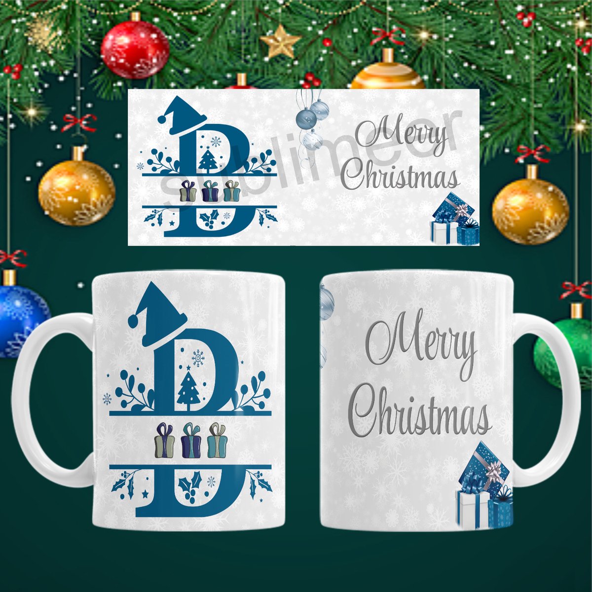 Mok B Merry christmas / Vrolijk kerstfeest