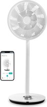 Bol.com Duux Whisper Flex - Smart Statiefventilator - Staande Ventilator Geruisloos - Wit aanbieding