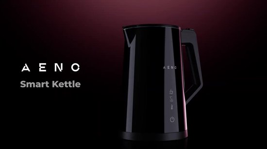 AENO EK8S - Bouilloire Électrique Intelligente - 1,7 L - Contrôle de la Température - Contrôle Wi-Fi et Écran Tactile - Wit