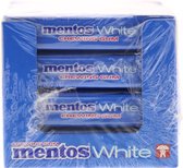 Mentos Chewing Gum menthe douce blanche 12 paquets x 30 grammes