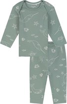 Prénatal baby pyjama onderwater rib - Jongens - Midgreen - Maat 50