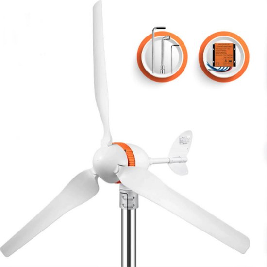 Éolienne Velox - Kit de construction d'éolienne - Générateur éolien - Générateur d'éolienne - Énergie éolienne 400 W - Wit