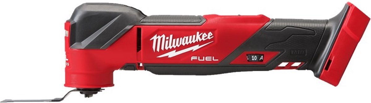 Milwaukee M18 FMT-0X Outil multifonction sans fil Li-ion 18 V + set d' accessoires de 8 pièces dans une boîte HD - Avec batterie 5,0 Ah