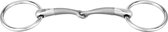 Sprenger Satinox Eggbutt bradoon 14 mm double jointed - Stainless steel - Size : 125mm