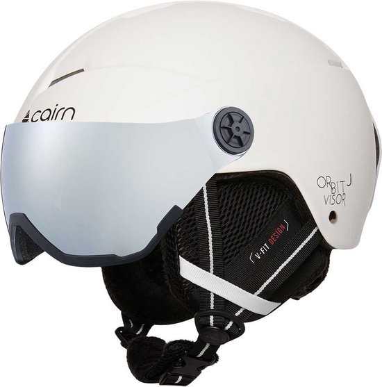 Cairn Orbit Visor Junior Vizierhelm Wit L
