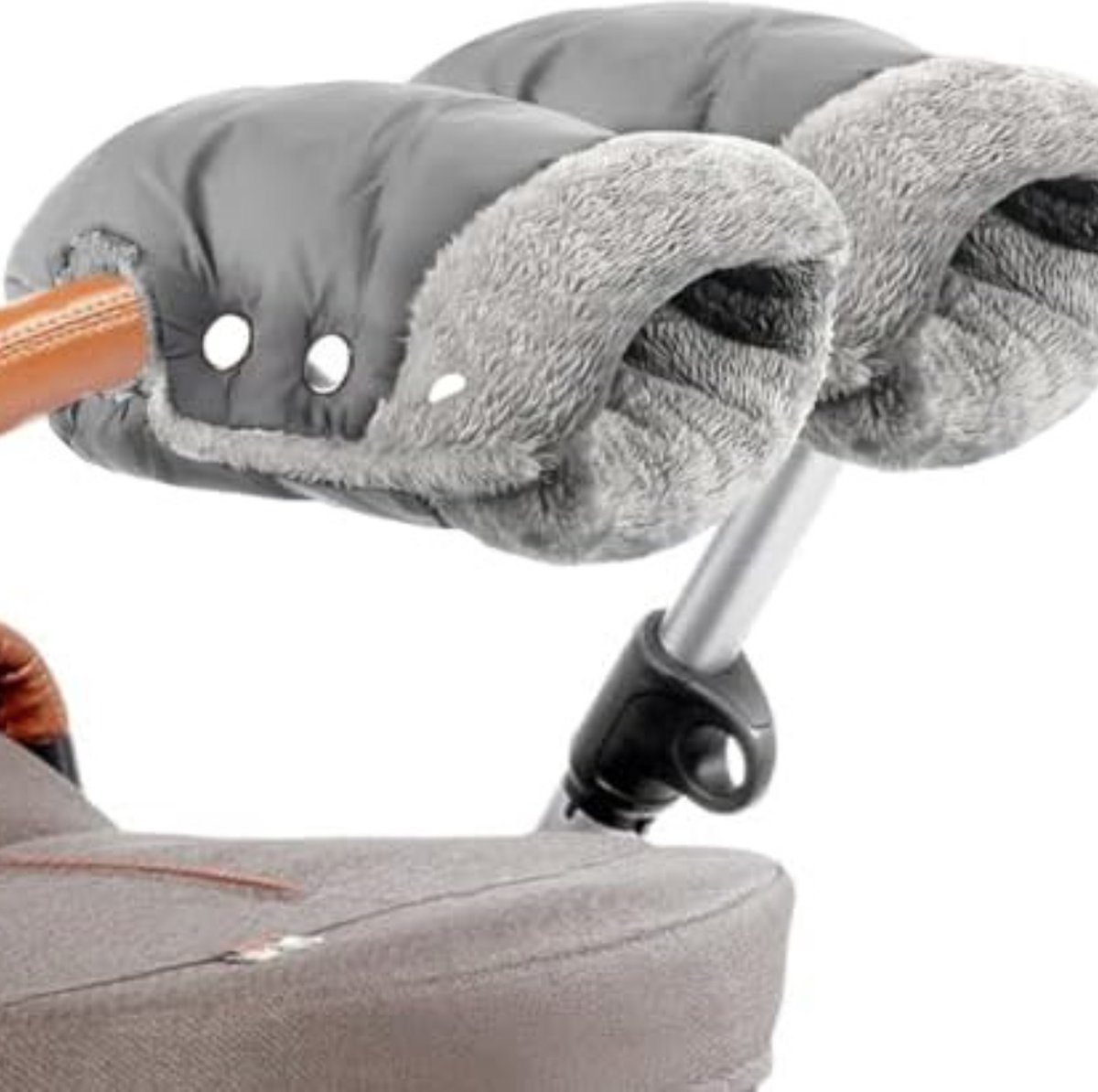 Goedkoopste Handmoffen - Handwarmers Fiets - Handmoffen Fiets - Grijs