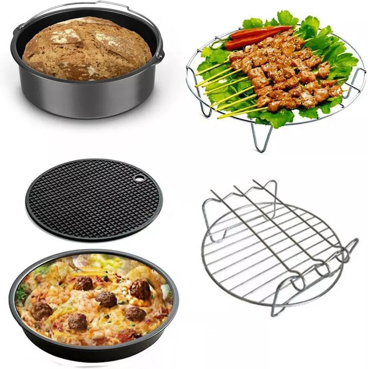 Philips Airfryer Accessoires - 8 Stuks thumbnail 3