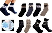 Chaussettes thermiques Belucci avec motif hivernal, 6 paires, taille 35/38