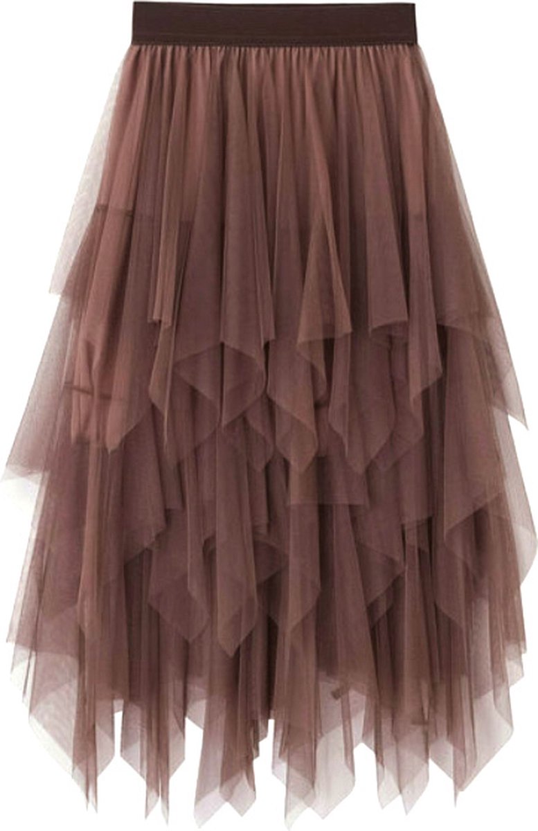 Steampunk Tule Rokken voor dames, tailleriem voor vrouwen, ruches piratenkorset kostuums, Zwart, S