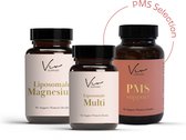 Supplementen PMS - PMS Supplementen - Bevat: Monnikspeper, 5HTP en Rhodiola, Magnesium en een Multivitamine - Vivian Reijs - Speciaal voor vrouwen