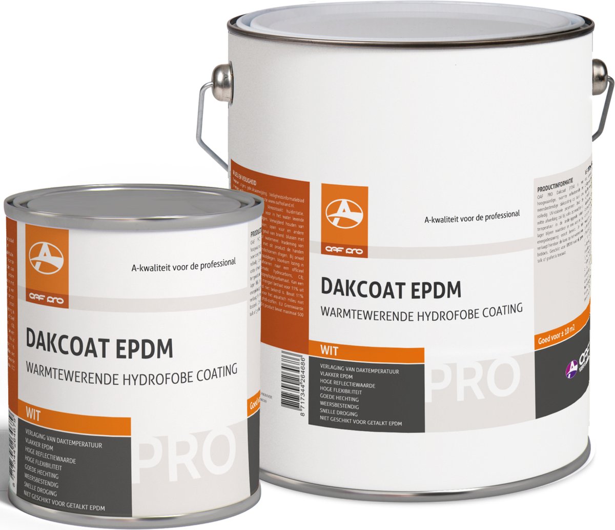 Dakcoat EPDM | Witte Coating 5 liter