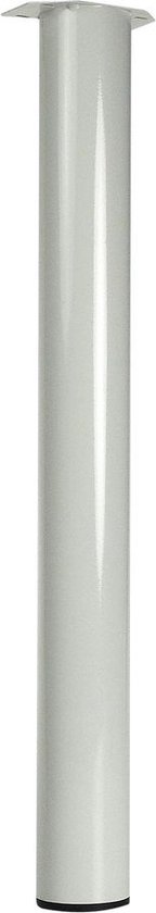 Wovar Tafelpoot Wit Rond Staal | 72 cm | Per Stuk