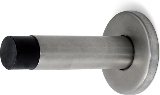 Lavuzo Deurstopper Muur RVS 90 mm | Per Stuk | Deurbuffer | Deurstopper binnen | Deurstoppers