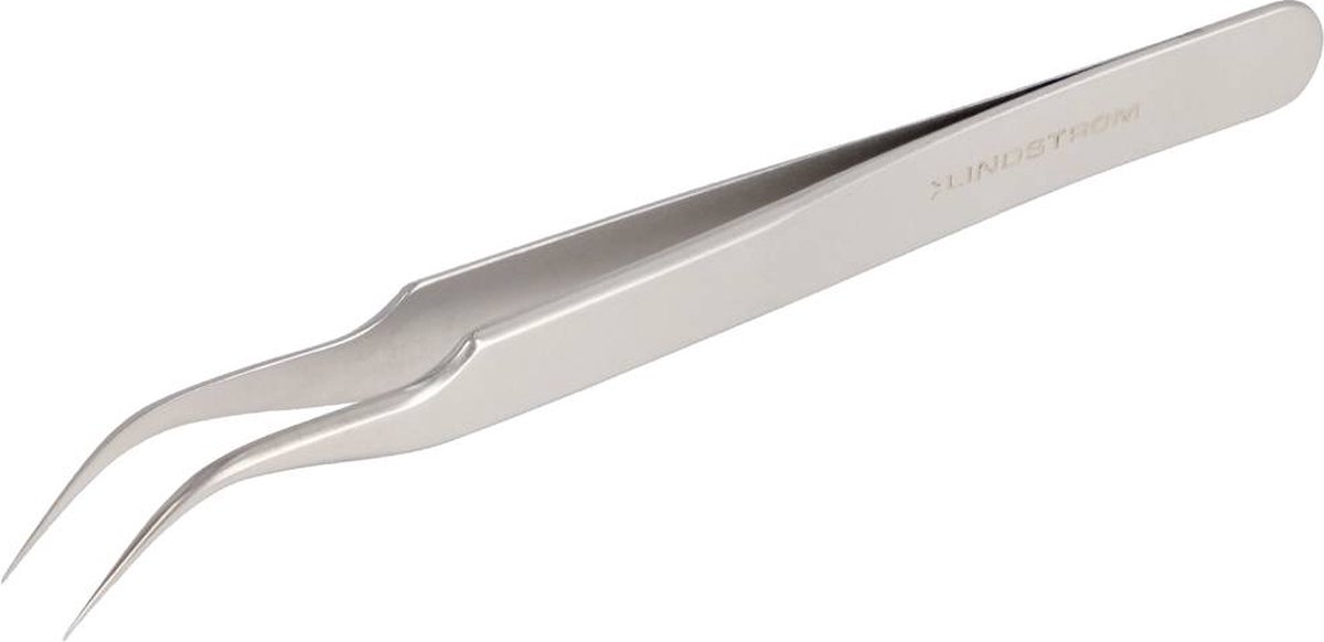 Lindström TL 7A-SA Precisiepincet 7a Spits, gebogen 118 mm