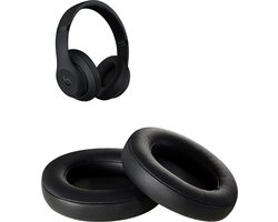 Oorkussens geschikt voor Beats By Dr. Dre Studio 2.0/3.0 wireless - Koptelefoon oorkussens voor Beats Studio zwart