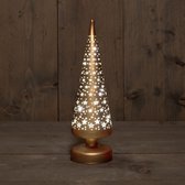 Kerstboom LED timer Bomont brons-L9B9H30CM