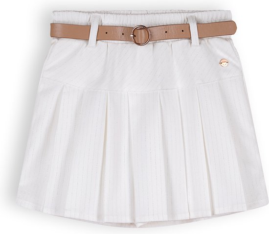 Nono N312-5606 Pantalon Filles - Blanche White - Taille 122-128