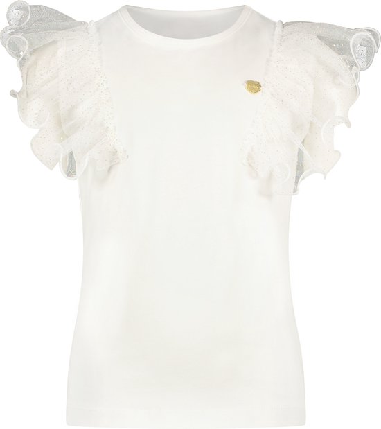 Le Chic C312-5402 Meisjes T-shirt - Off White