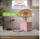 LEDatHOME – Tafellamp | Design Kooremans | Inclusief LED lamp en snoerschakelaar.