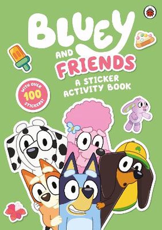Bluey- Bluey: Bluey and Friends: A Sticker Activity Book, Bluey