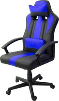 Lowander gamestoel - Gaming Bureaustoel - Volledig verstelbaar - blauw