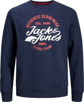 Jack & Jones Brat Sweater Navy Blazer (Maat: 5XL)