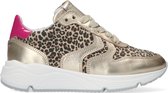 Hip H1797 Lage sneakers - Leren Sneaker - Meisjes - Goud - Maat 38