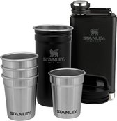 Stanley The Pre-Party Shotglass + Flask Set - Matt Black