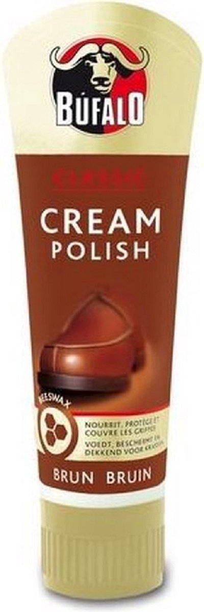Bufalo Cream Polish Schoenpoets - Tube 1 x 50 ml Bruin