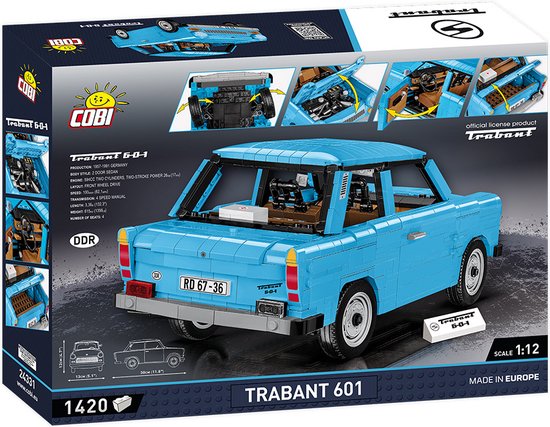 Buy 1/24 Trabant 601 Builder's Choice online for 30,50€