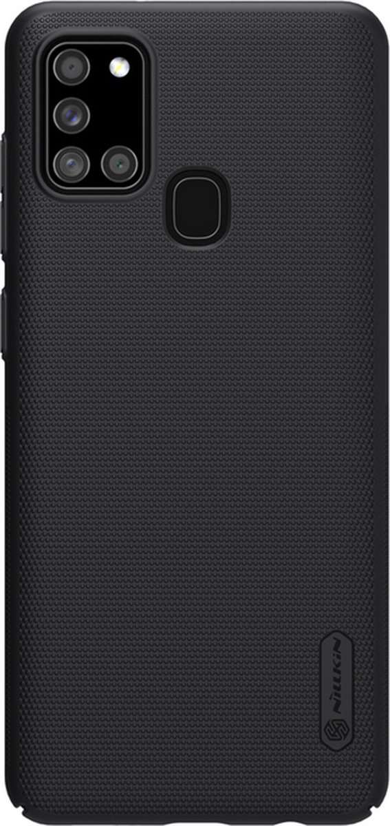 Nillkin Frosted Shield Back Case - Geschikt voor Samsung Galaxy A21S (A217) - Zwart