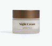 Nachtcrème met CBD van Nordic Oil© - Vegan - Vitamine E - bevat 90mg CBD - 45 ml - Herstelt de vermoeide huid