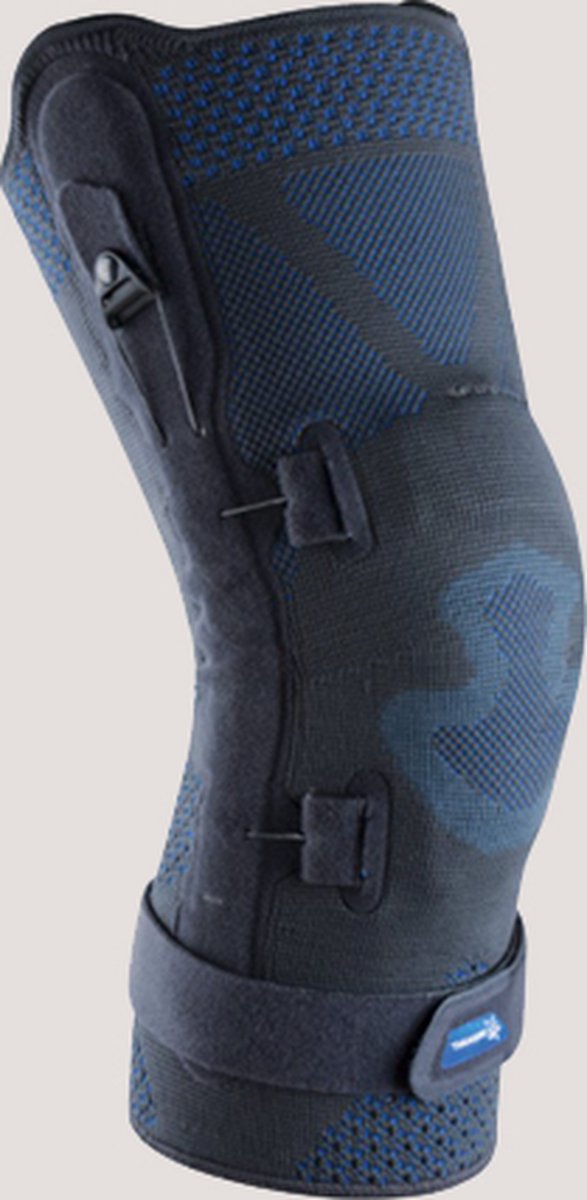 Thuasne Patella Reliever Patellabrace - Zwart, Blauw, Grijs