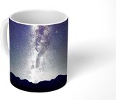 Mok - De Melkweg met een blauwe gloed - 350 ML - Beker