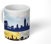 Mok - New York met de Brooklyn Bridge - 350 ML - Beker