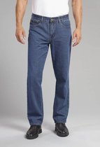 Stretch taille jeans, blauwsteen, maat 60