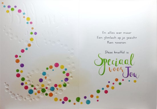 Kaart - Intense - Knuffel voor jou - TE016-B | bol