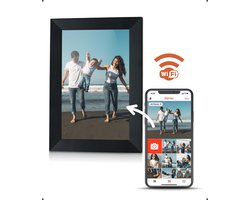 Digitale fotolijst met WiFi en Frameo App - 10 inch - Pora – HD+ -IPS Display – Zwart - Micro SD – Touchscreen Digitale fotolijst met WiFi en Frameo App - 10 inch - Pora – HD+ -IPS Display – Zwart - Micro SD – Touchscreen