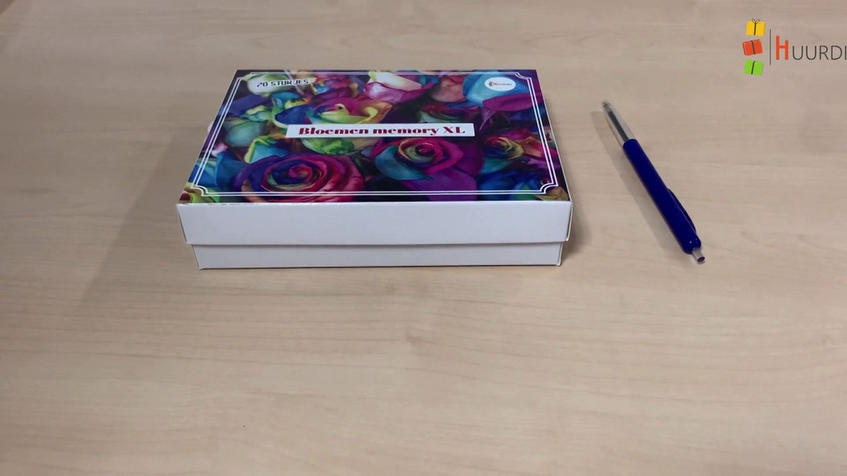 Blumig – Jeu De Mémoire Floral – 72 Cartes Fleurs – Dès 6 Ans – Fabriqué En Allemagne