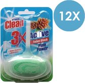 At Home Clean Active Pine Power Toiletblokken - 12 x 40 gr