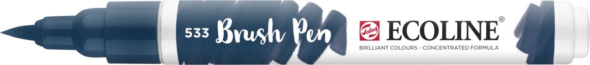 Ecoline - Brushpen - Indigo - 533Talens