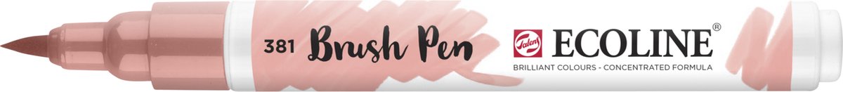 Ecoline - Brushpen - Pastel perzik- Talens