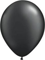 Helium ballonnen Zwart 100 stuks