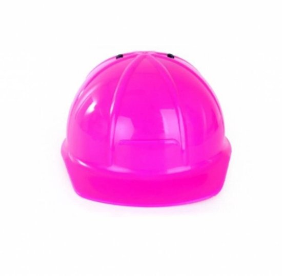 Casque de chantier rose pour enfants