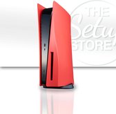 TheSetupStore.com PS5 Faceplates - Red Edition - Disc - Rood - Bescherming - Playstation 5 - Accessoire - Cadeau
